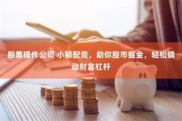 股票操作公司 小额配资，助你股市掘金，轻松撬动财富杠杆