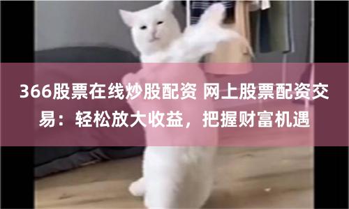 366股票在线炒股配资 网上股票配资交易：轻松放大收益，把握财富机遇
