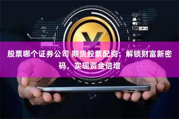 股票哪个证券公司 期货股票配资：解锁财富新密码，实现资金倍增